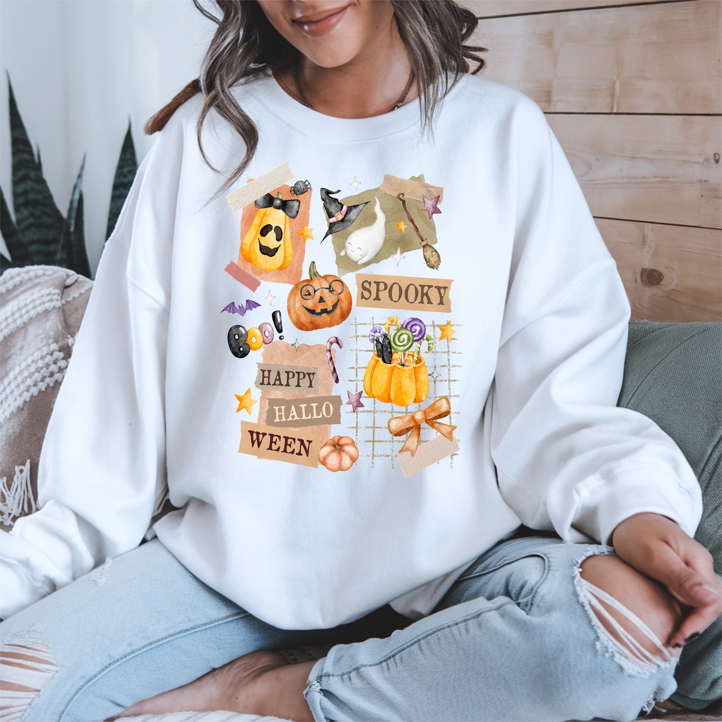 Halloween Collage shirt and sweatshirt