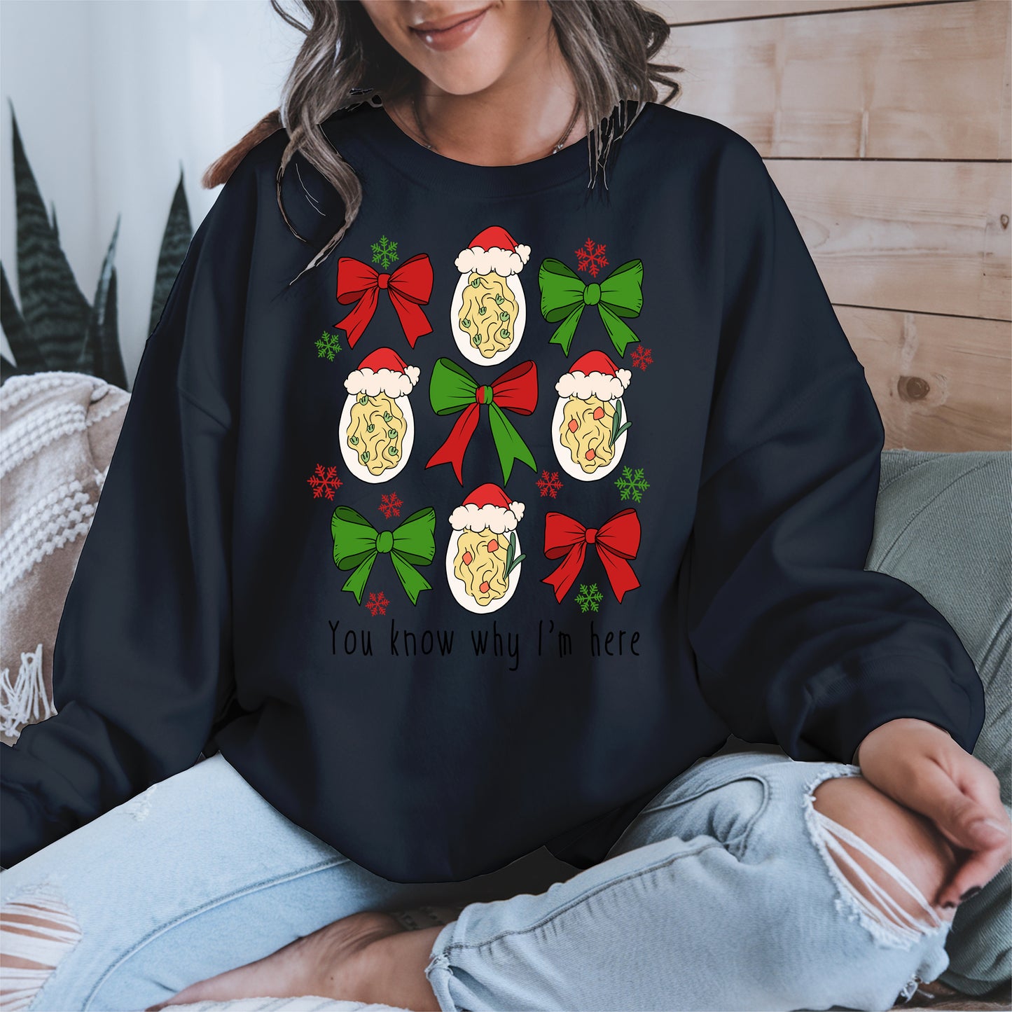 Funny Christmas Eggs Holiday Shirt Gift