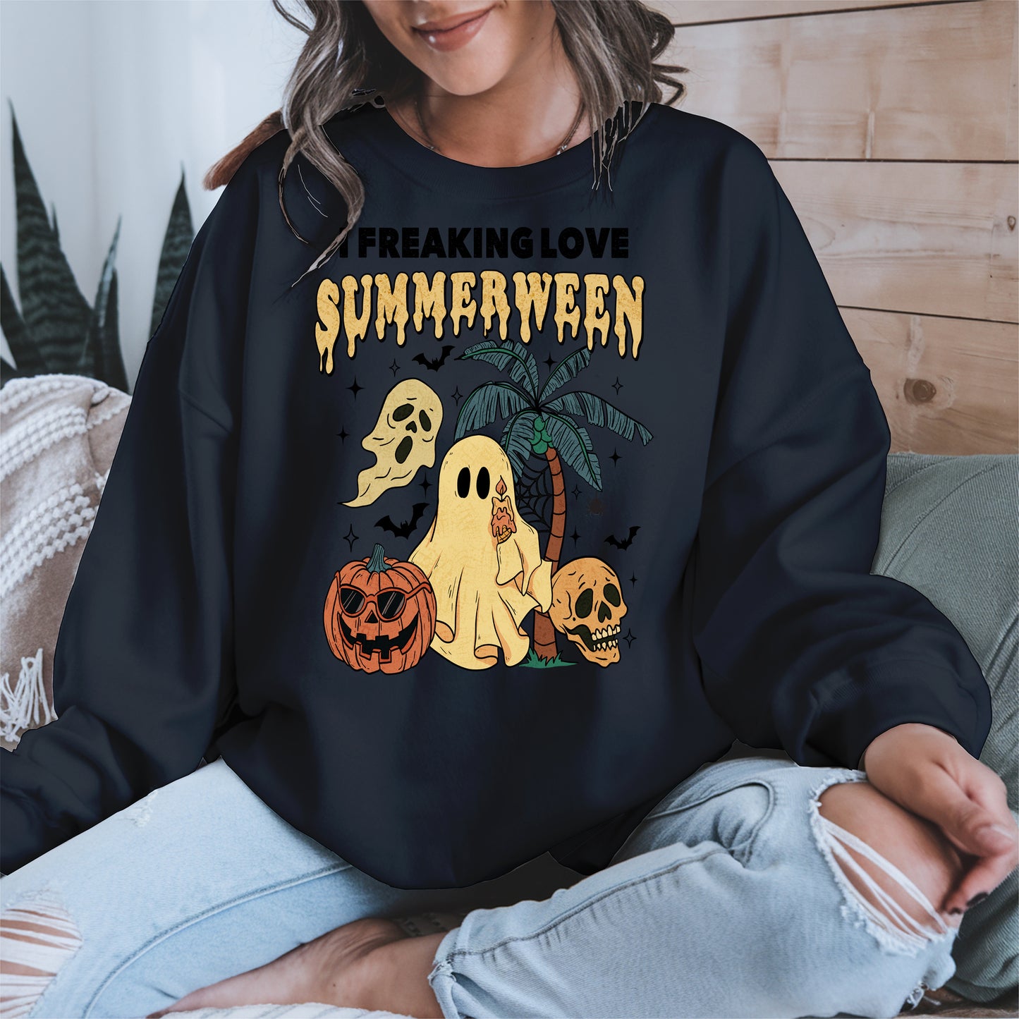 I freaking love summerween halloween shirt