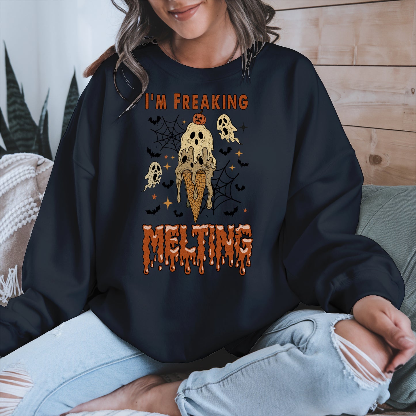 I'm freaking melting halloween shirt