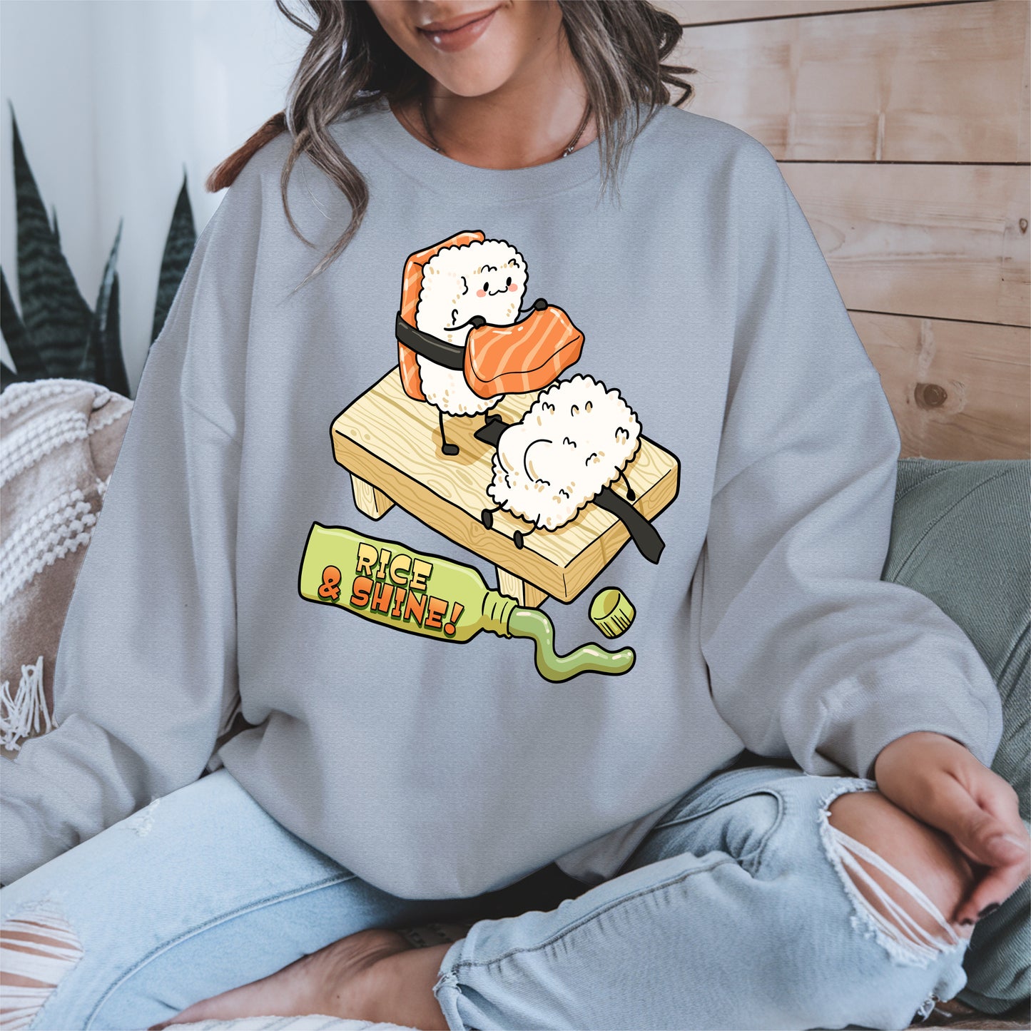 Rice and Shine Sushi Shirt