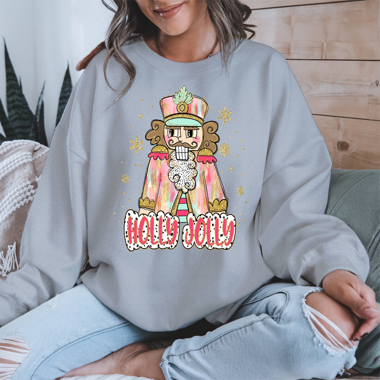 Holly Jolly Nutcracker Christmas Shirt Hoodie