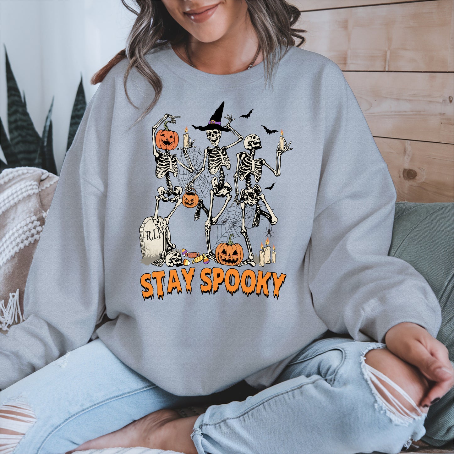 Dancing Skeleton Stay Spooky Shirt