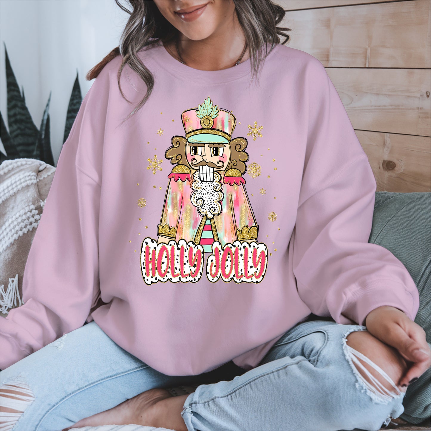 Holly Jolly Nutcracker Christmas Shirt Hoodie