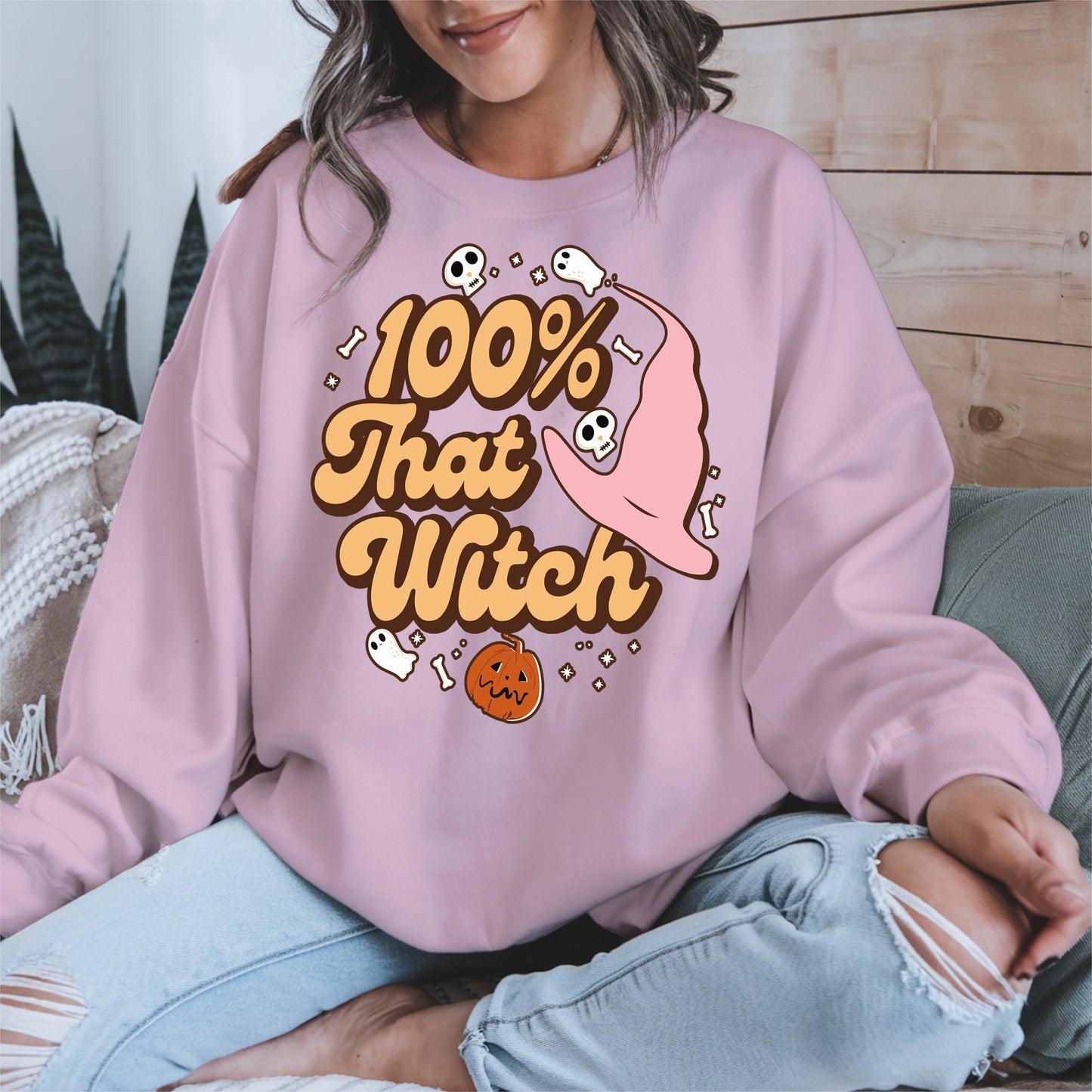 100 Percent That Witch Halloween Shirt