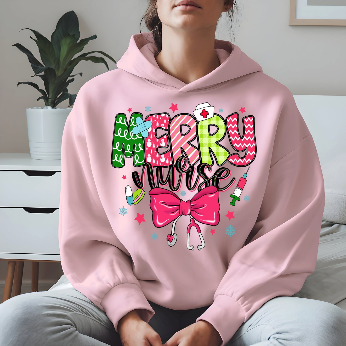 Cute Christmas Nurse Holiday Shirt