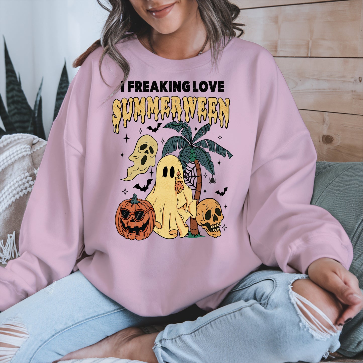 I freaking love summerween halloween shirt