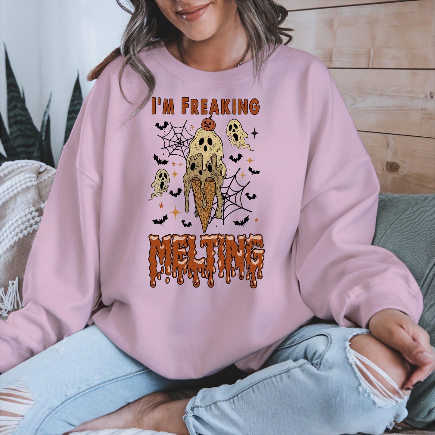I'm freaking melting halloween shirt