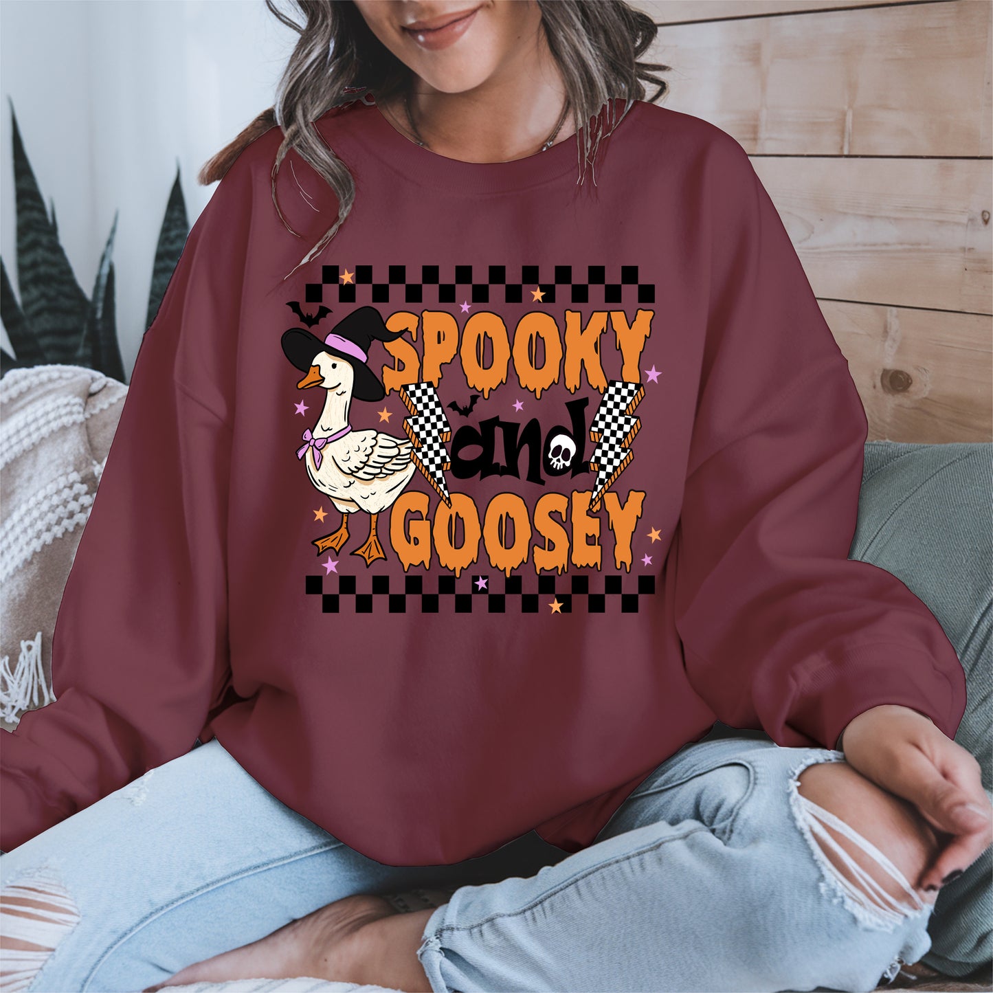 Spooky and goosey halloween shirt
