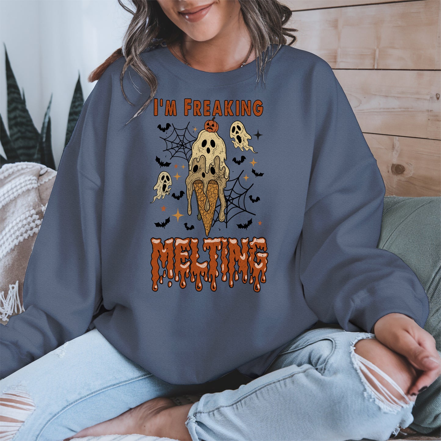 I'm freaking melting halloween shirt