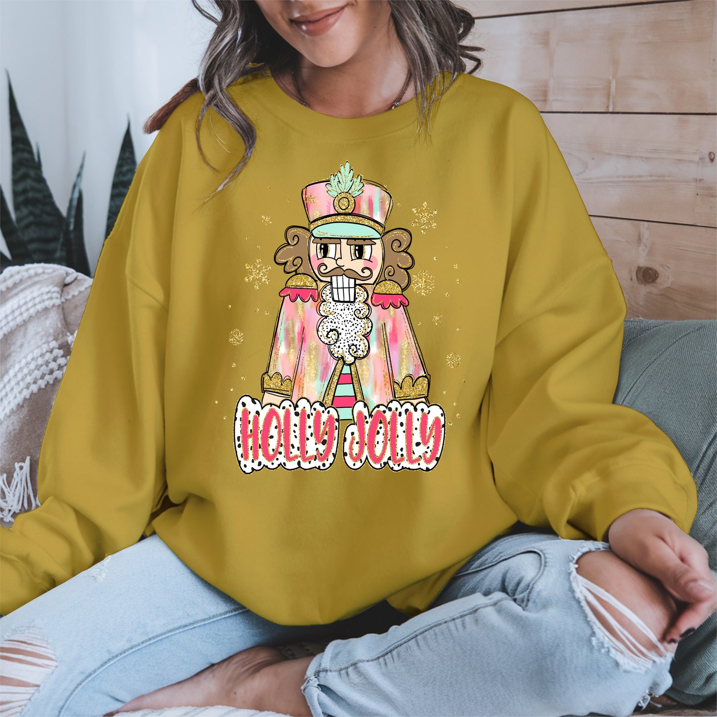 Holly Jolly Nutcracker Christmas Shirt Hoodie