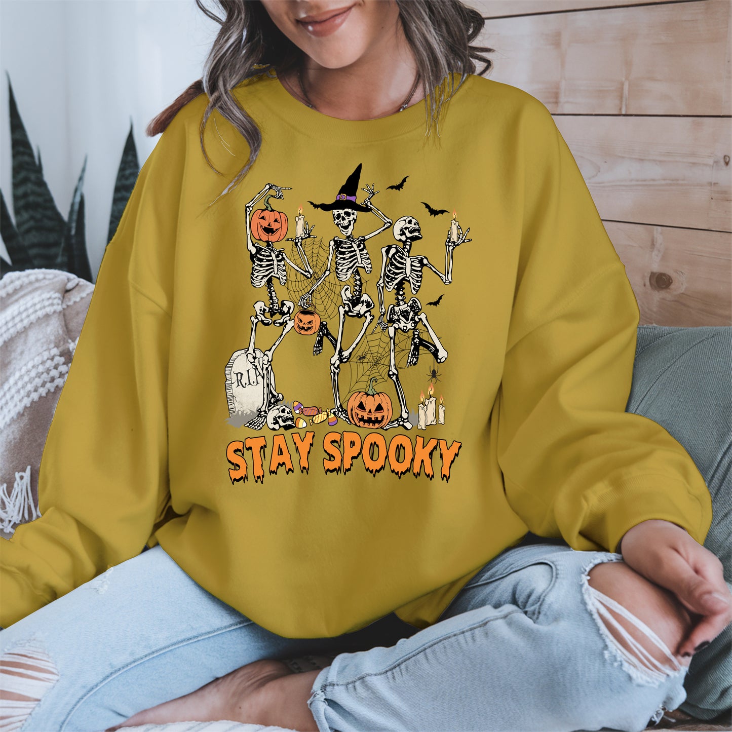 Dancing Skeleton Stay Spooky Shirt