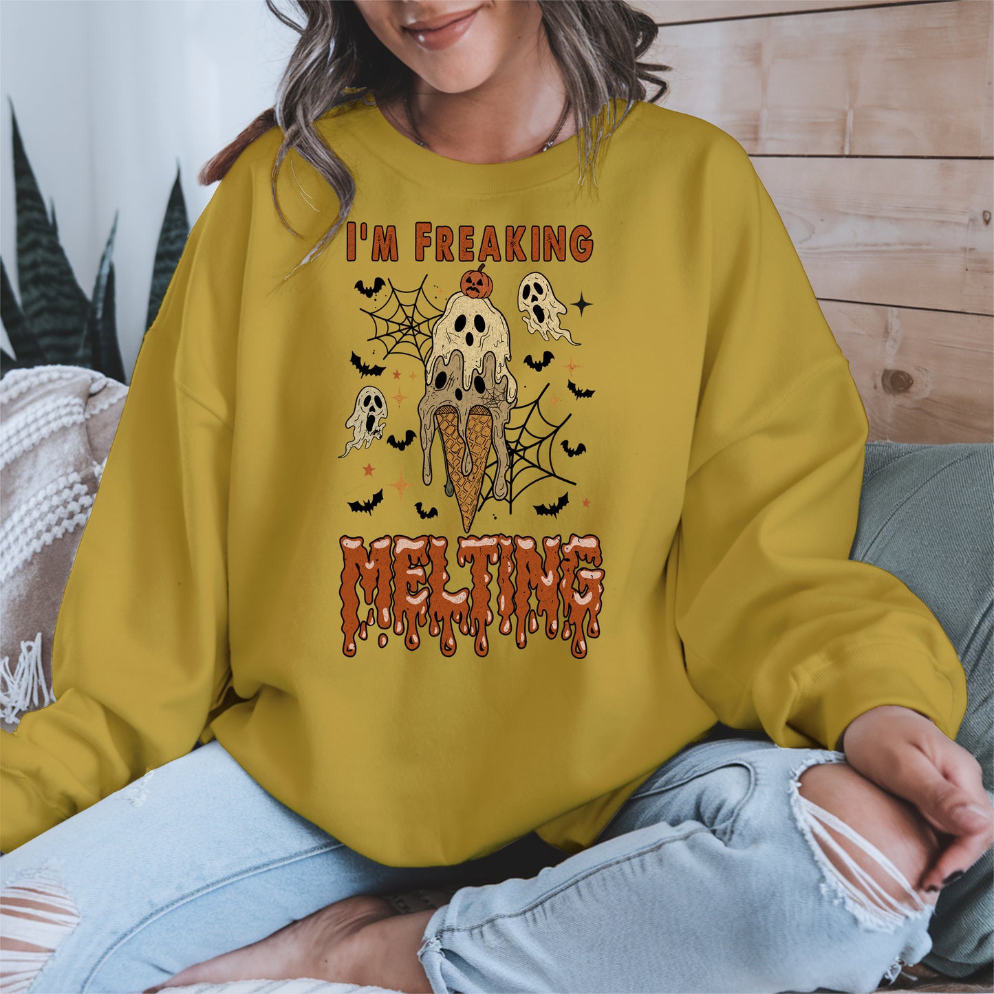 I'm freaking melting halloween shirt