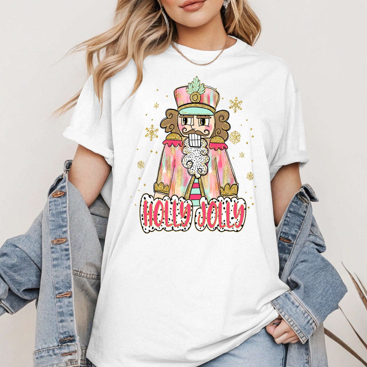 Holly Jolly Nutcracker Christmas Shirt Hoodie