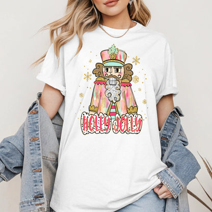 Holly Jolly Nutcracker Christmas Shirt Hoodie