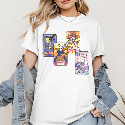 Halloween Tarot Card Trio Tee