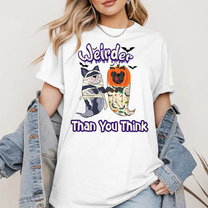 Weirder Than You Think Dog Ghost Tee