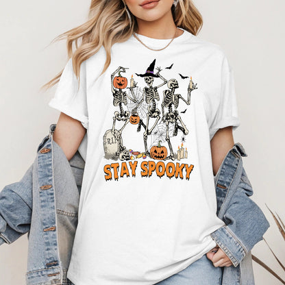 Dancing Skeleton Stay Spooky Shirt