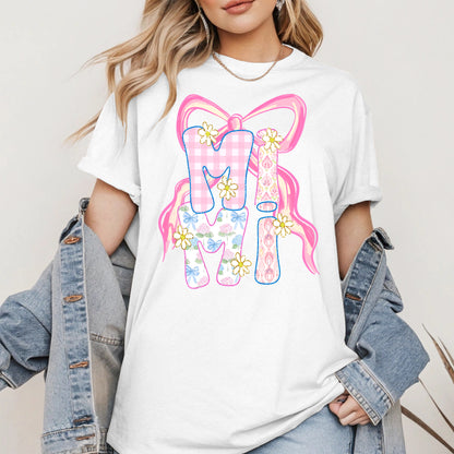 Cute MIMI Shirt Mother Tee Hoodie Sweatshirt Gift for Grandma