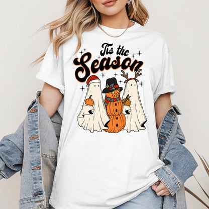 Ghost Pumpkin Season Shirt Halloween