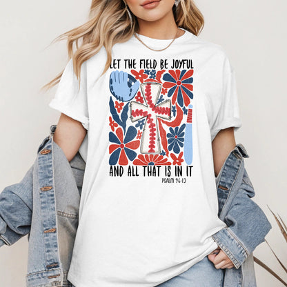 Faith Baseball Floral Shirt Sport Tee Hoodie Sweatshirt Gift for Fans