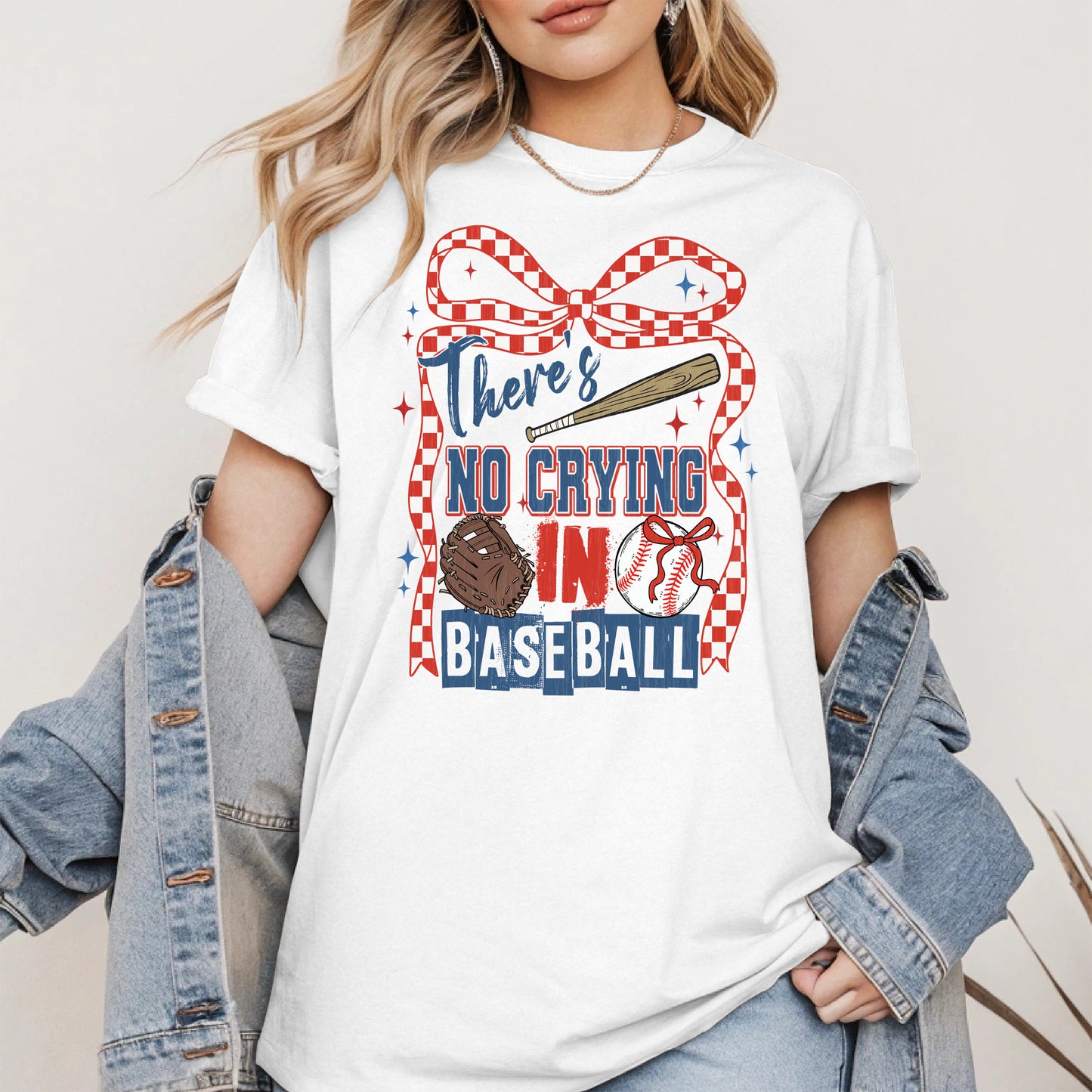 No Crying in Baseball Shirt Sport Tee Hoodie Sweatshirt Gift