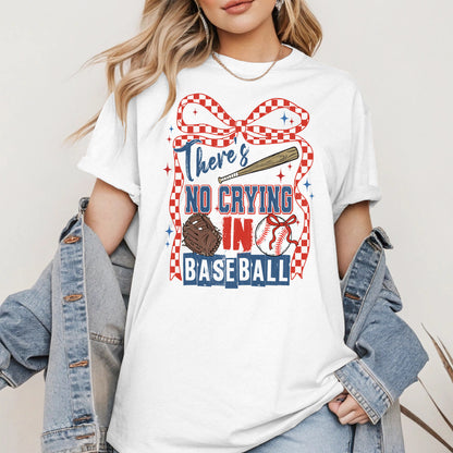 No Crying in Baseball Shirt Sport Tee Hoodie Sweatshirt Gift