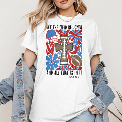 Faith Football Shirt Sport Tee Hoodie Sweatshirt Gift for Fans