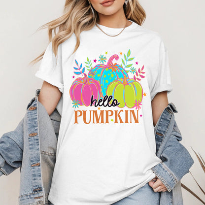 Pumpkin Neon halloween shirt