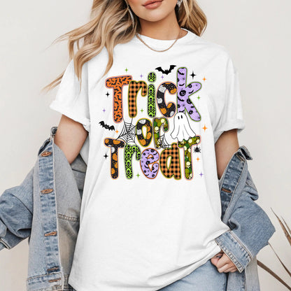 Trick or treat halloween shirt