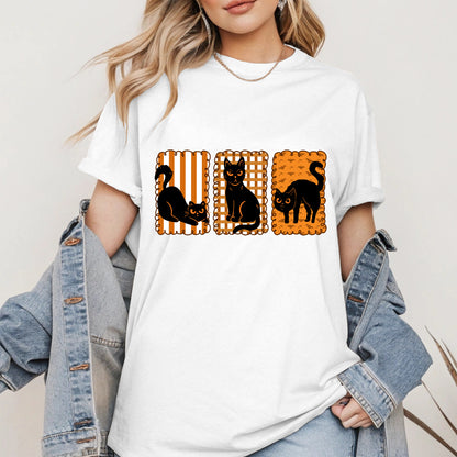 Black Cat Halloween shirt and sweatshirt