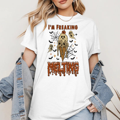 I'm freaking melting halloween shirt