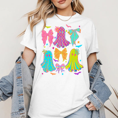 Neon Ghost Coquette halloween shirt