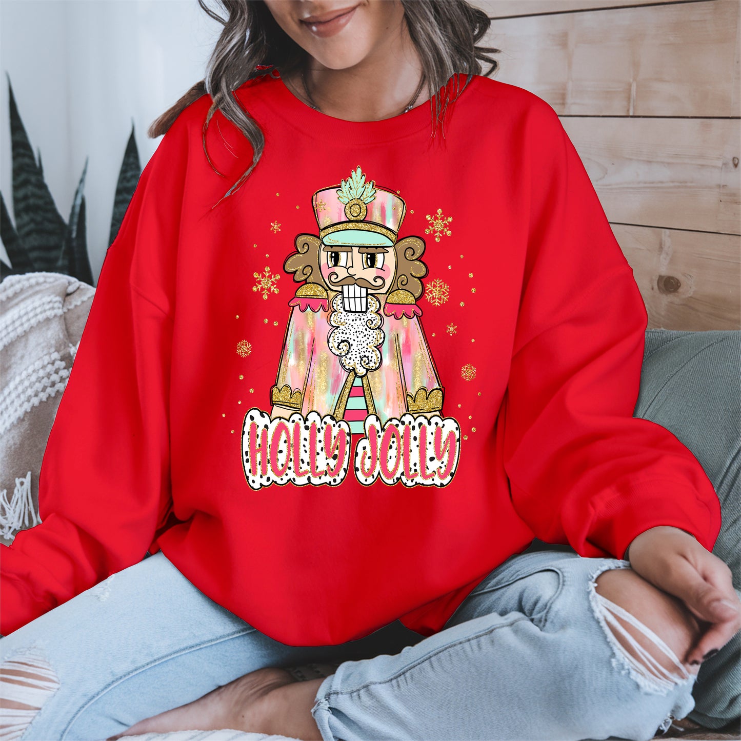 Holly Jolly Nutcracker Christmas Shirt Hoodie