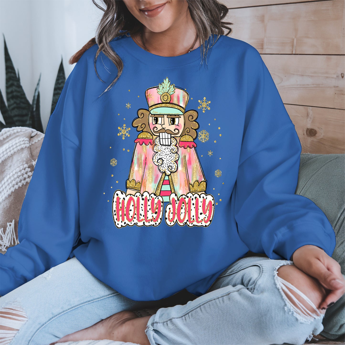 Holly Jolly Nutcracker Christmas Shirt Hoodie