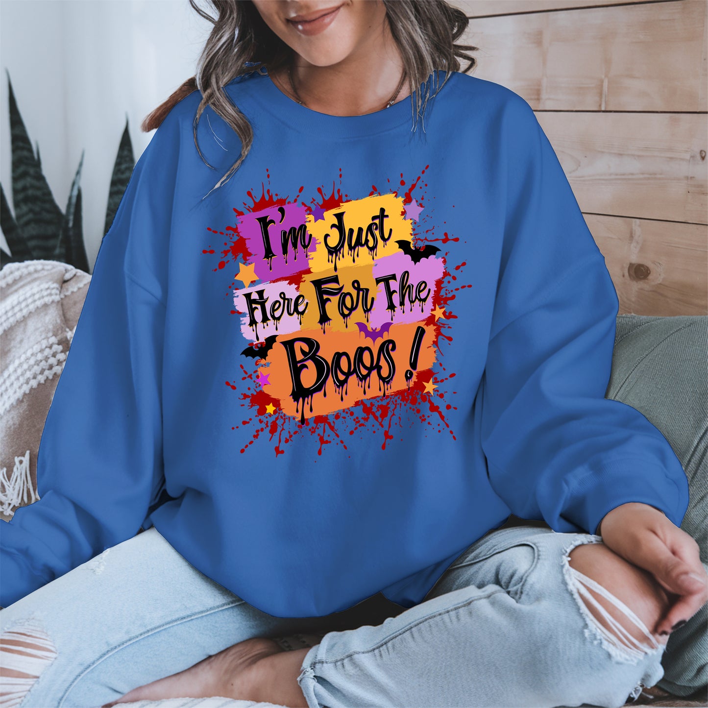 I'm just here for the Boos halloween shirt