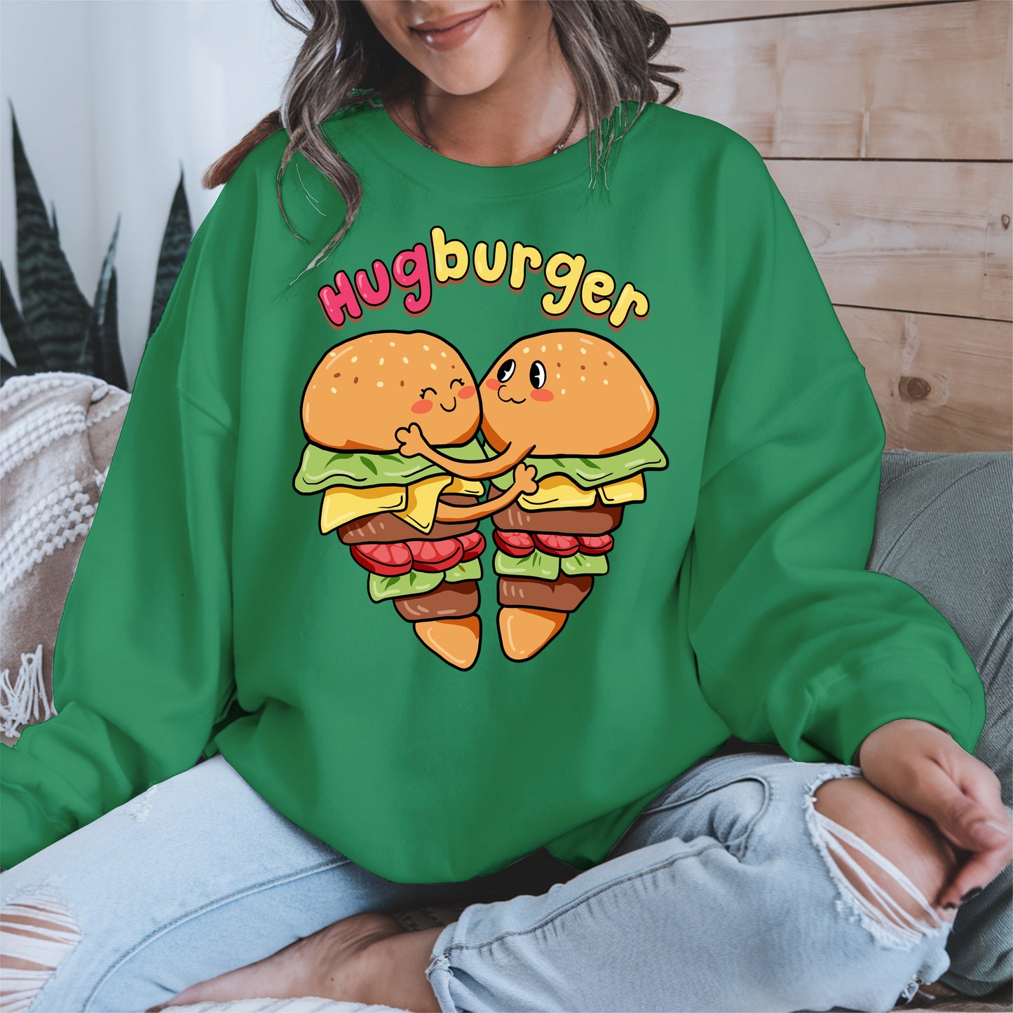 Hugburger Cute Couple Shirt