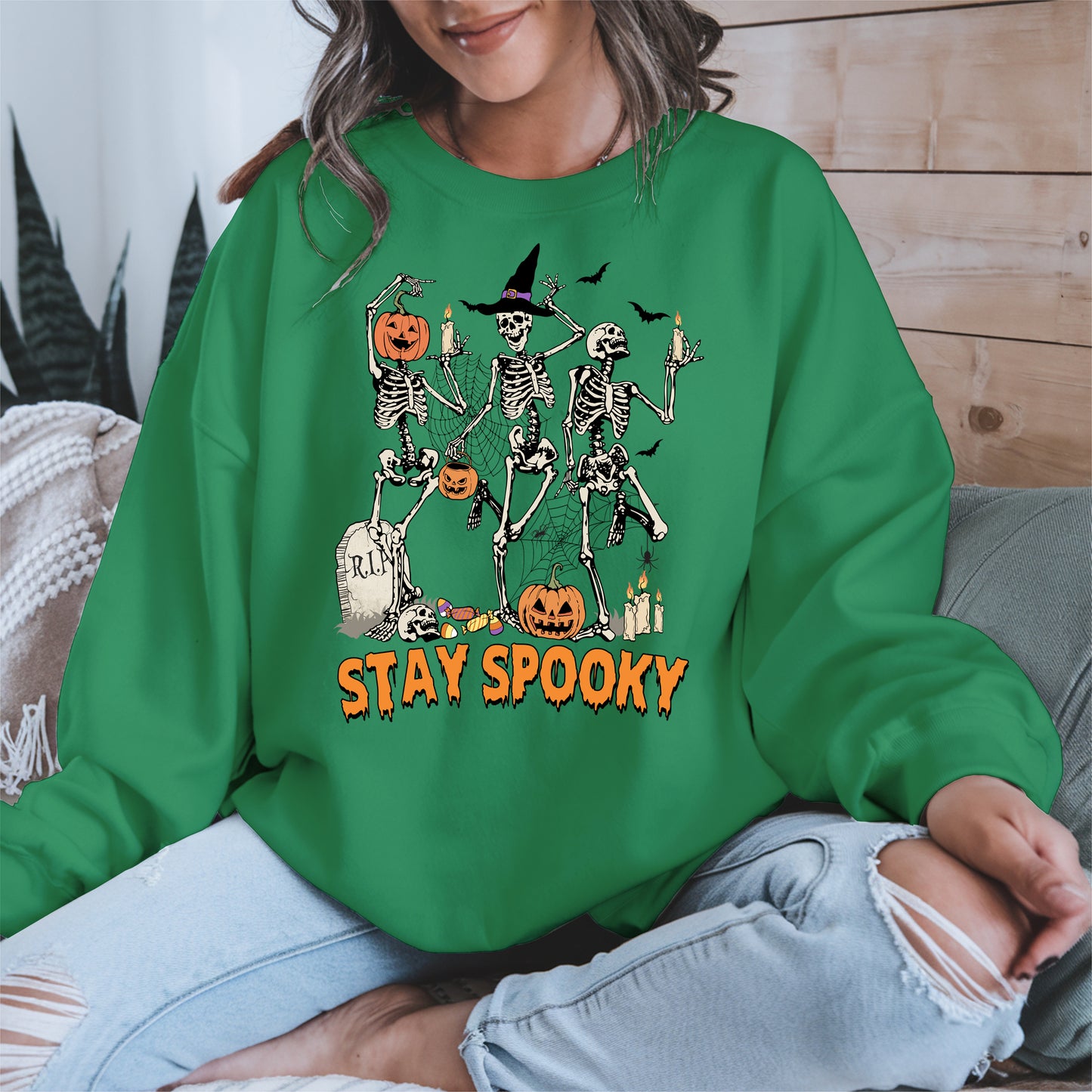 Dancing Skeleton Stay Spooky Shirt