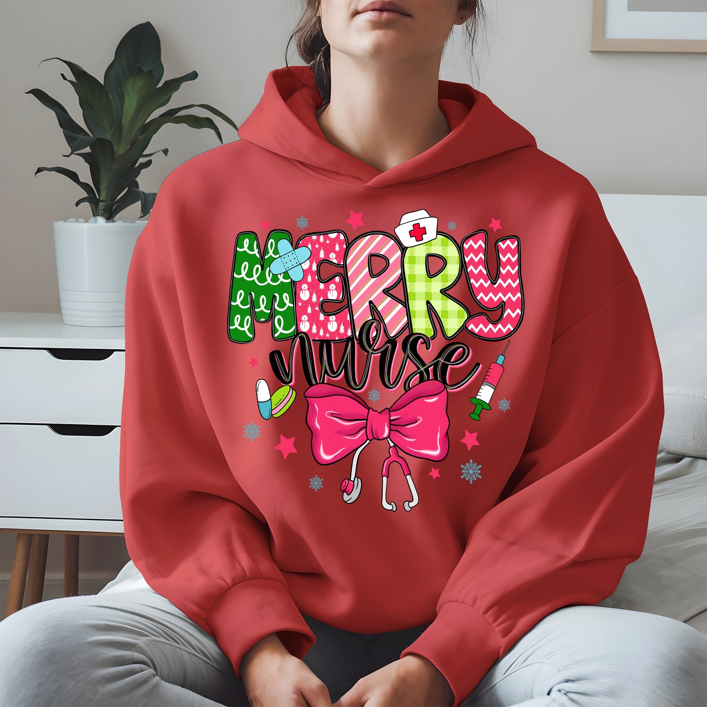 Cute Christmas Nurse Holiday Shirt
