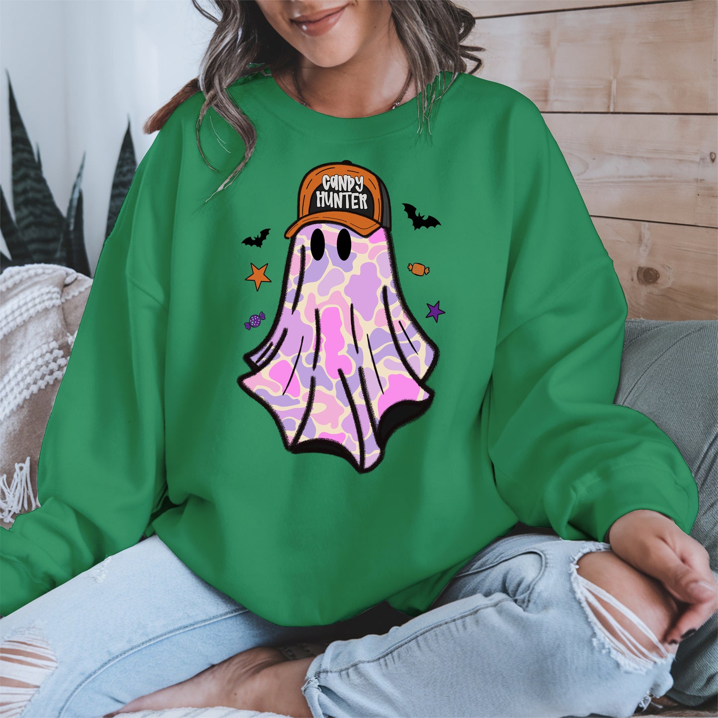 Boo Candy Hunter halloween shirt