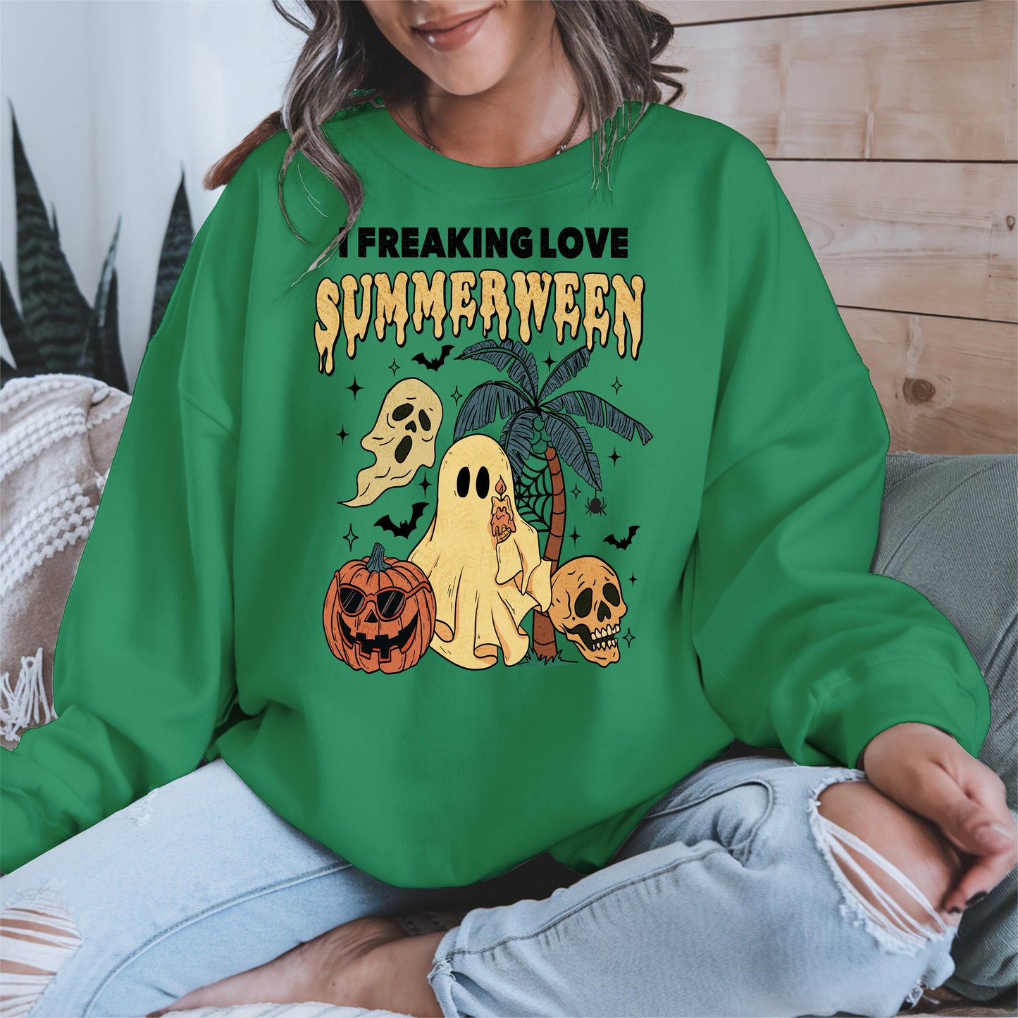 I freaking love summerween halloween shirt