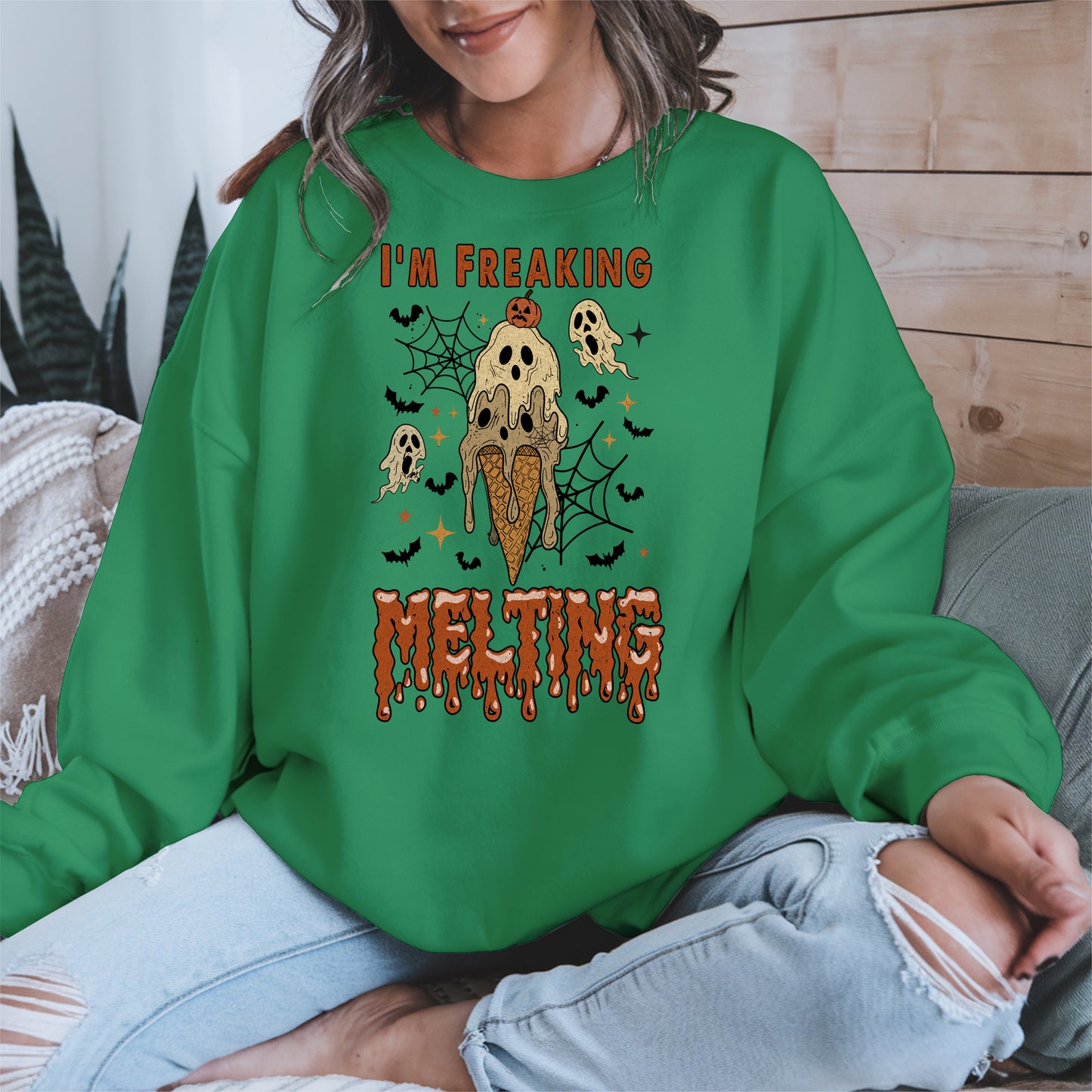 I'm freaking melting halloween shirt