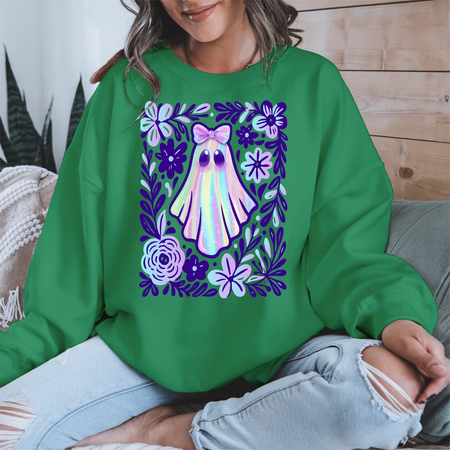 Iridescent Ghost halloween shirt
