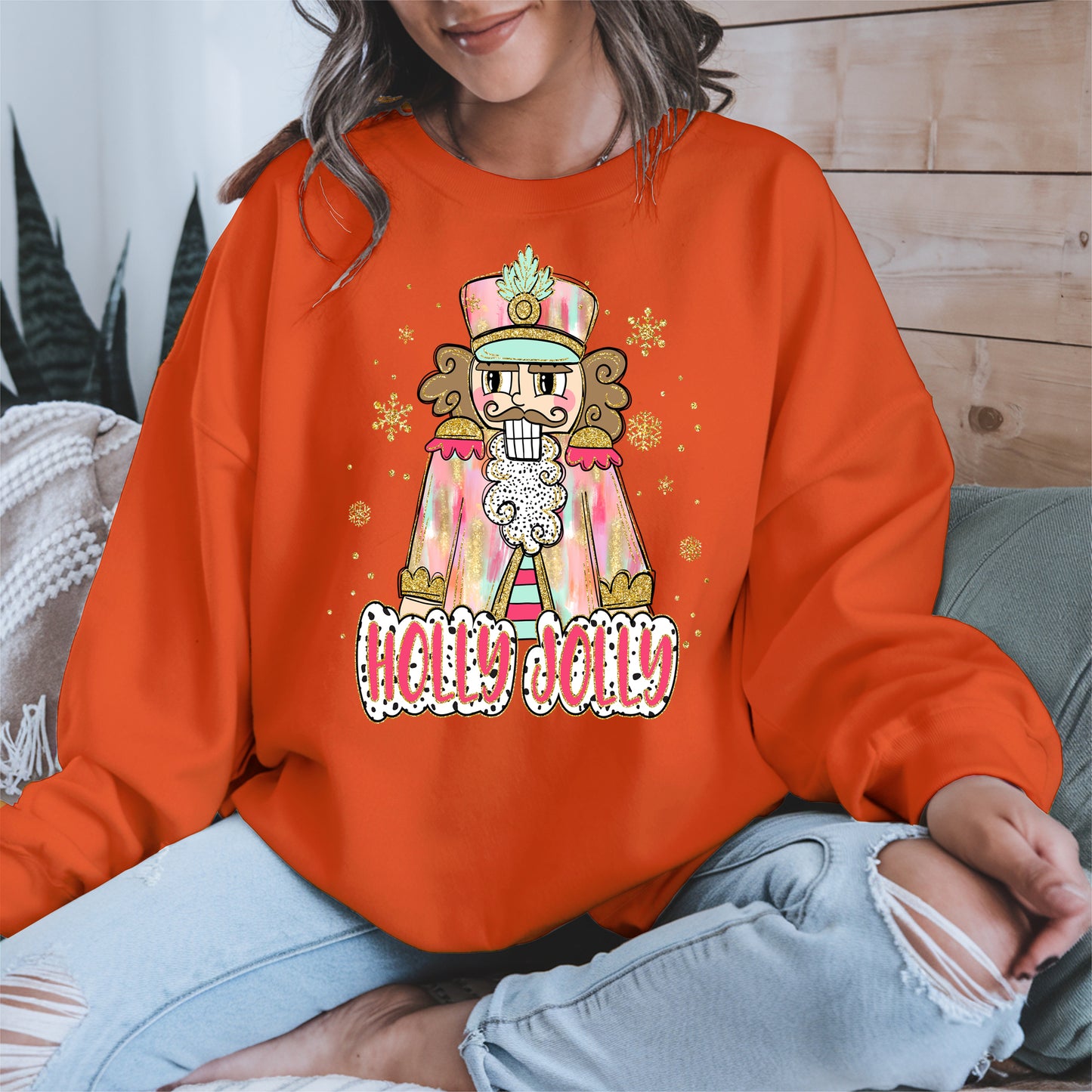 Holly Jolly Nutcracker Christmas Shirt Hoodie