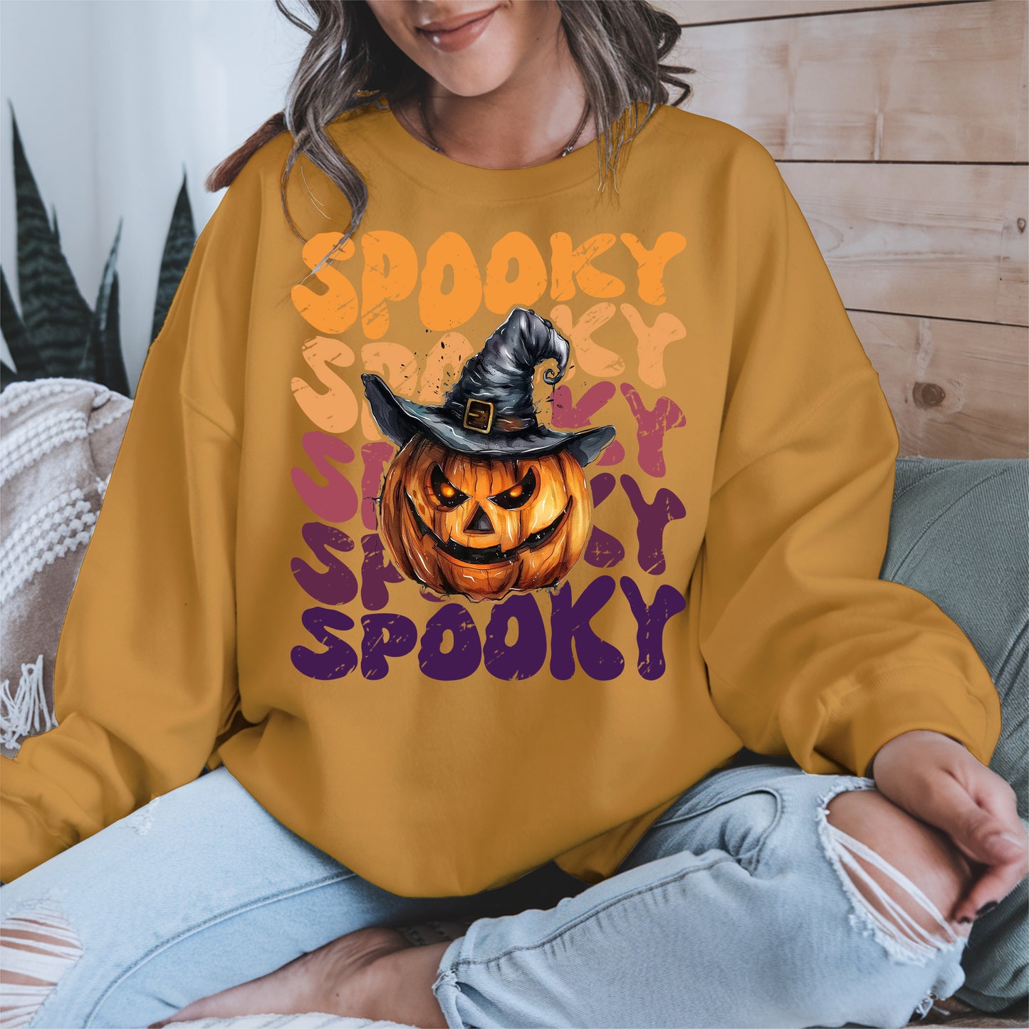 Spooky Pumpkin Halloween Shirt