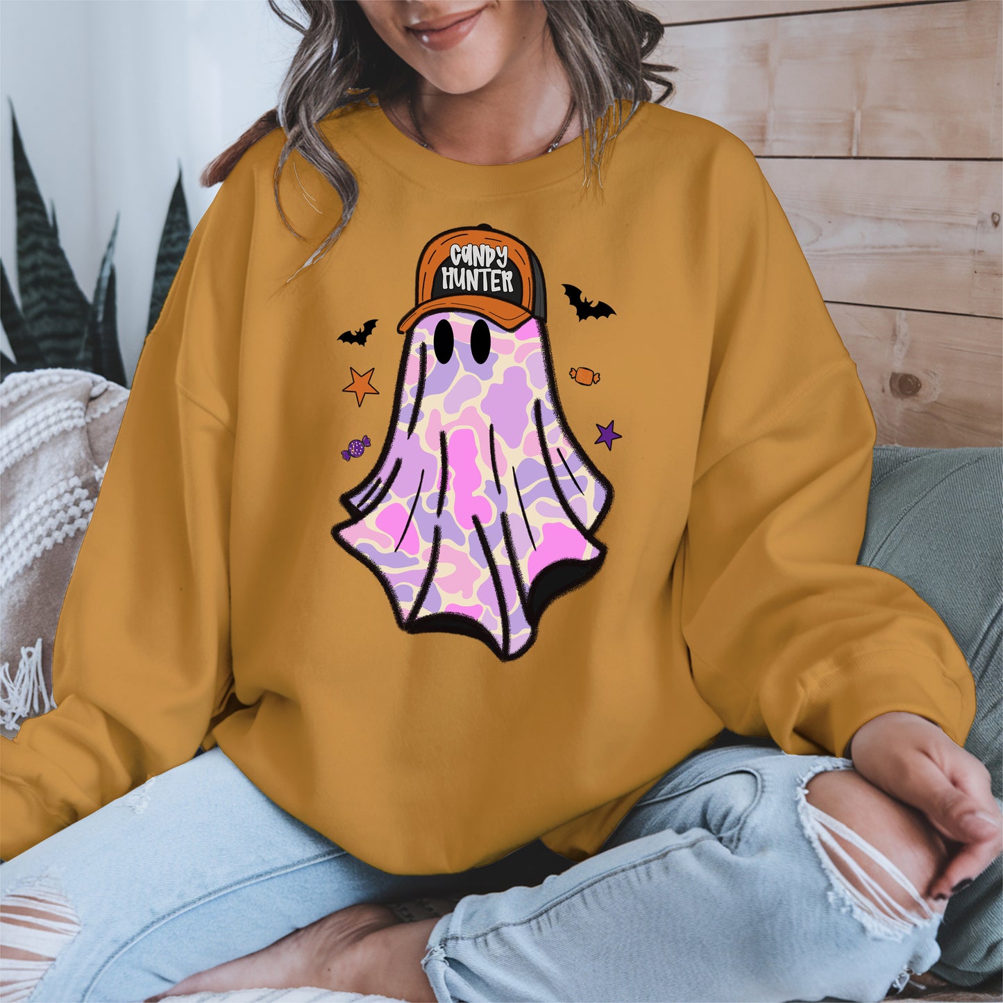 Boo Candy Hunter halloween shirt