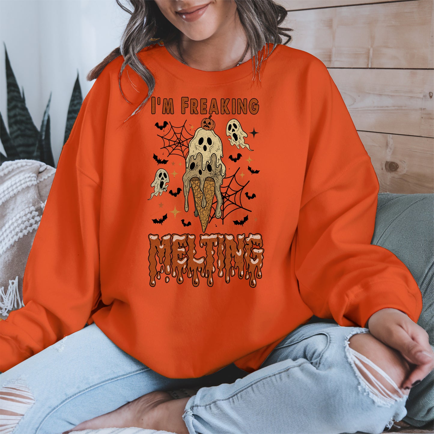 I'm freaking melting halloween shirt