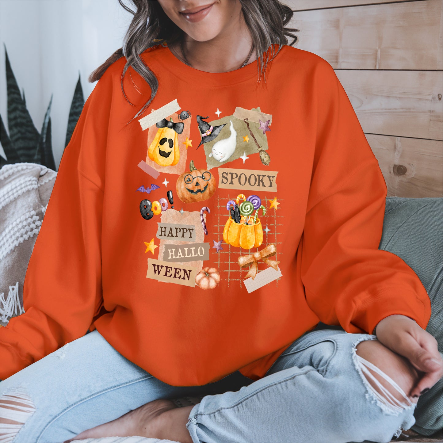 Halloween Collage shirt and sweatshirt