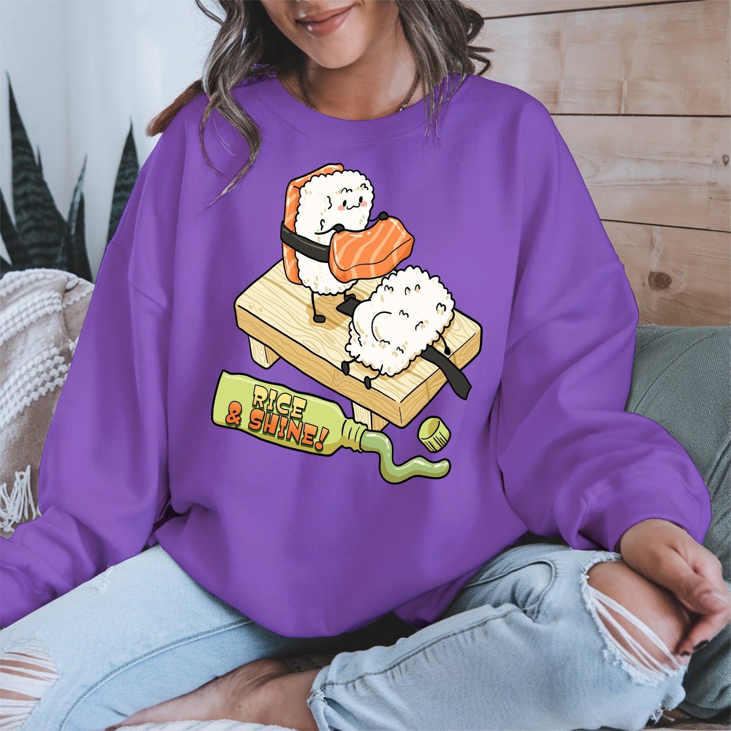 Rice and Shine Sushi Shirt