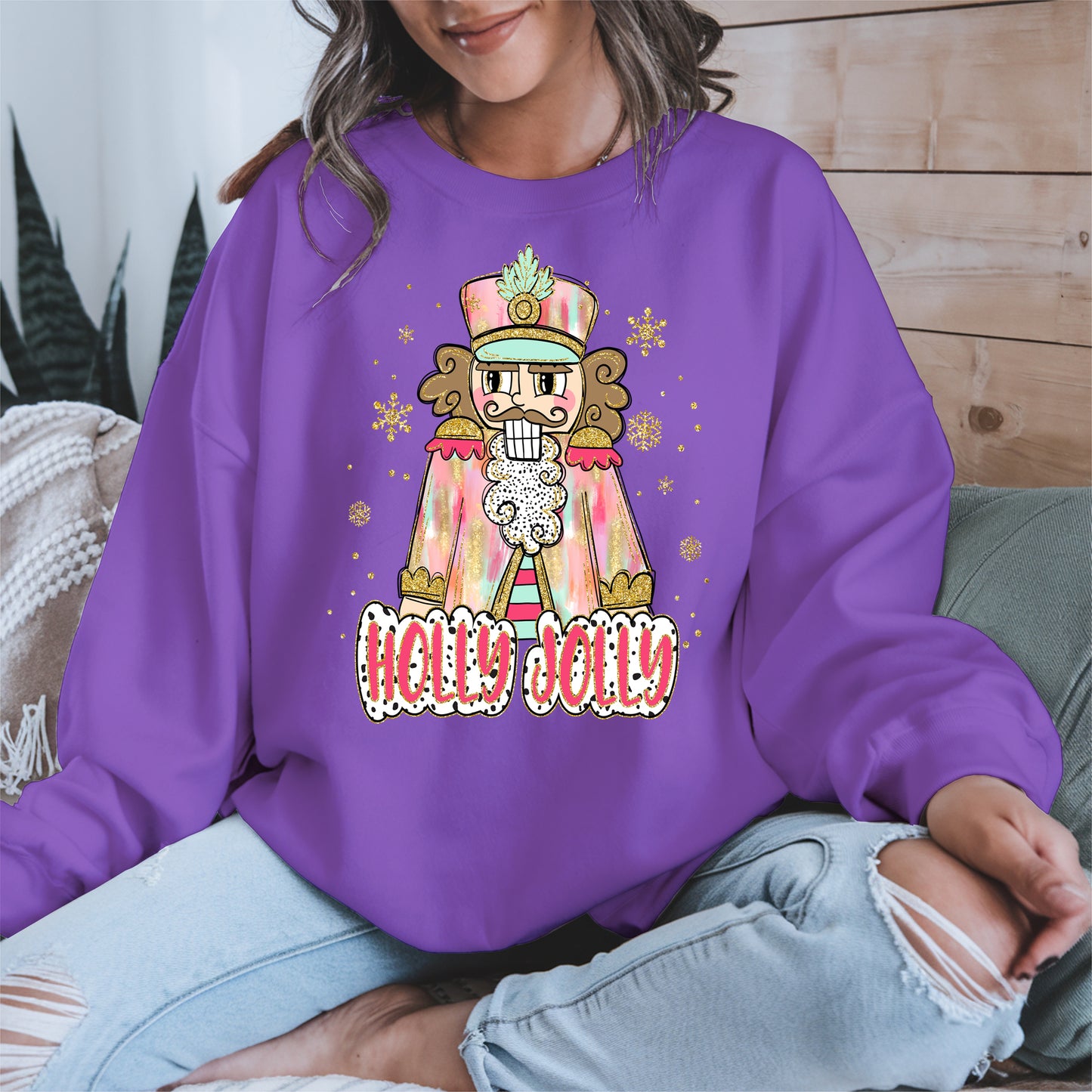 Holly Jolly Nutcracker Christmas Shirt Hoodie